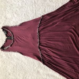 Maroon tank top